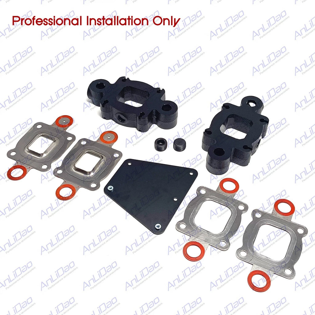 1.7" Dry-Joint Riser Elbow Spacer Block Kit for MerCruiser (865995A01)