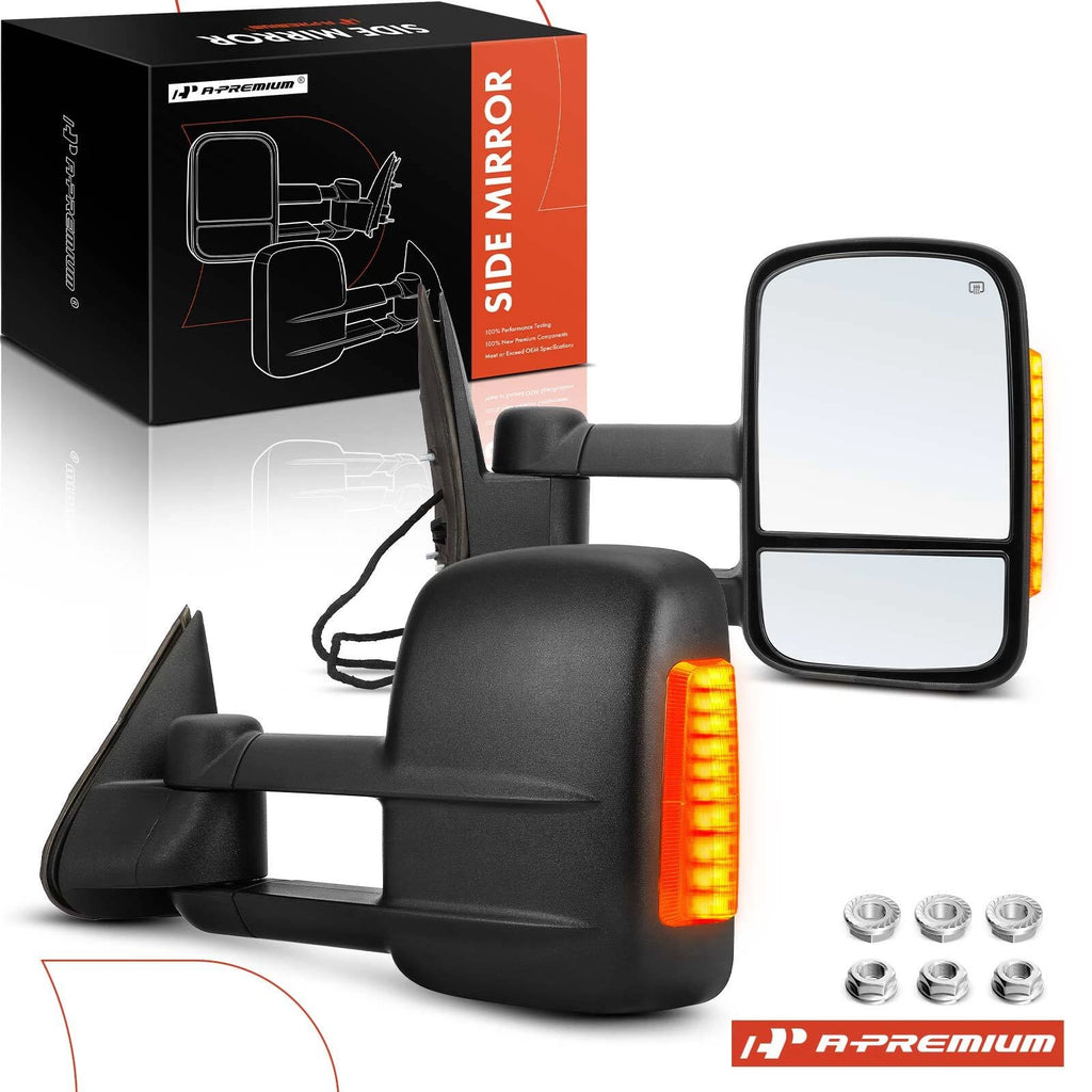 Pair Power Towing Mirrors for Silverado Sierra 1500 (1999–2002)