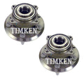 Set of 2 Rear Timken Wheel Bearing & Hub Kit for Chevy Equinox GMC Terrain (AWD)