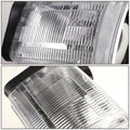 Chrome Housing Crystal Headlight Pair for Dodge Ram Pickup (1994–2002)