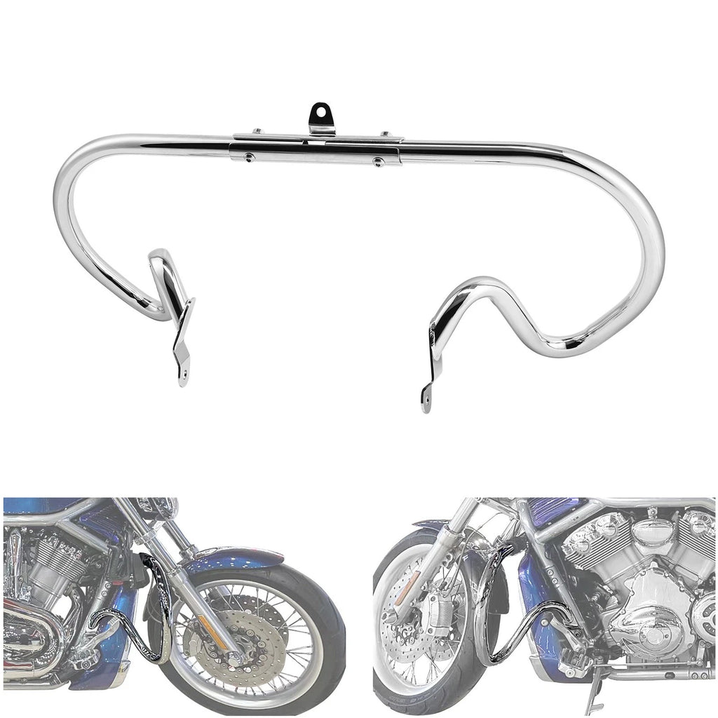 Chrome Engine Guards for Harley Davidson V Rod (2002–2017)