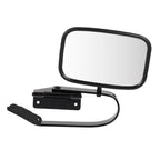 Set of 2 Black Manual Side View Mirrors for Ford F-Series Pickup (1980–1996)