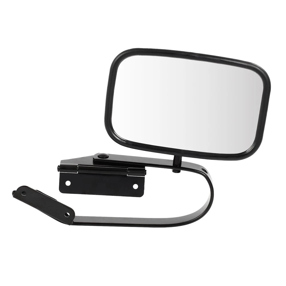 Set of 2 Black Manual Side View Mirrors for Ford F-Series Pickup (1980–1996)