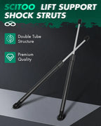 2X Front Hood Lift Supports Gas Springs for Dodge Dakota (2005–2011)