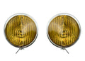 Front Amber Fog Lights Lamps Pair for 1939 Chevrolet Car