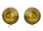Front Amber Fog Lights Lamps Pair for 1939 Chevrolet Car
