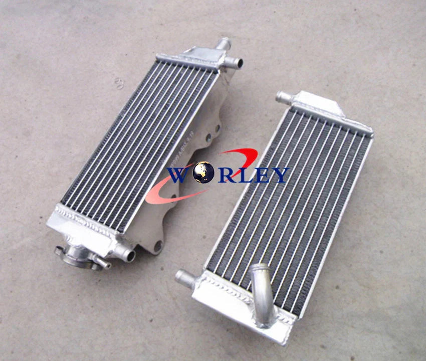 Aluminum Radiator + Hose for Honda CR250R 1992-1996 ()