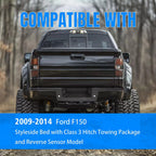 Rear Bumper Top Step Cover w/Sensors for Ford F150 (2009–2014)