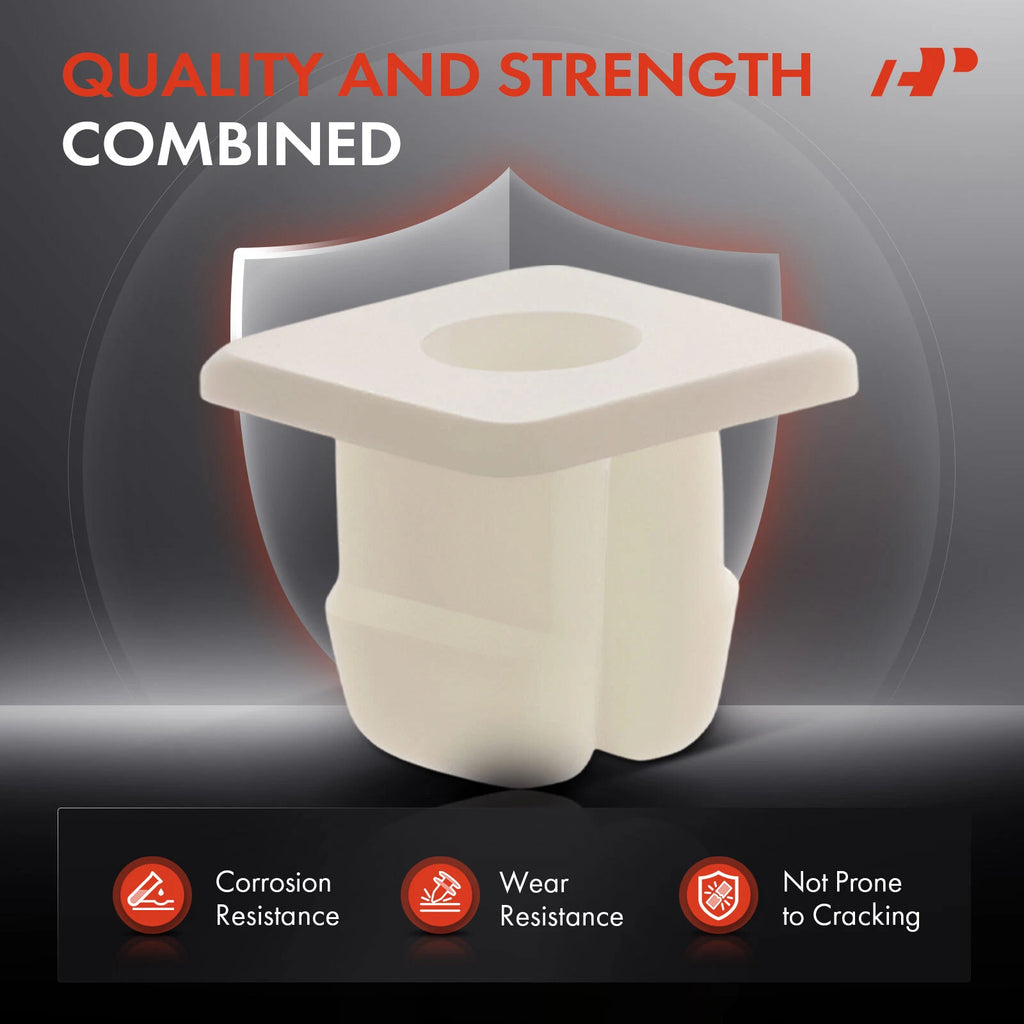 30Pcs 6mm Square Nylon Screw Grommet Clips for Honda