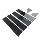 Window Pillar Post Door Trim Set for Chevrolet Silverado, GMC Sierra (2007-2018)