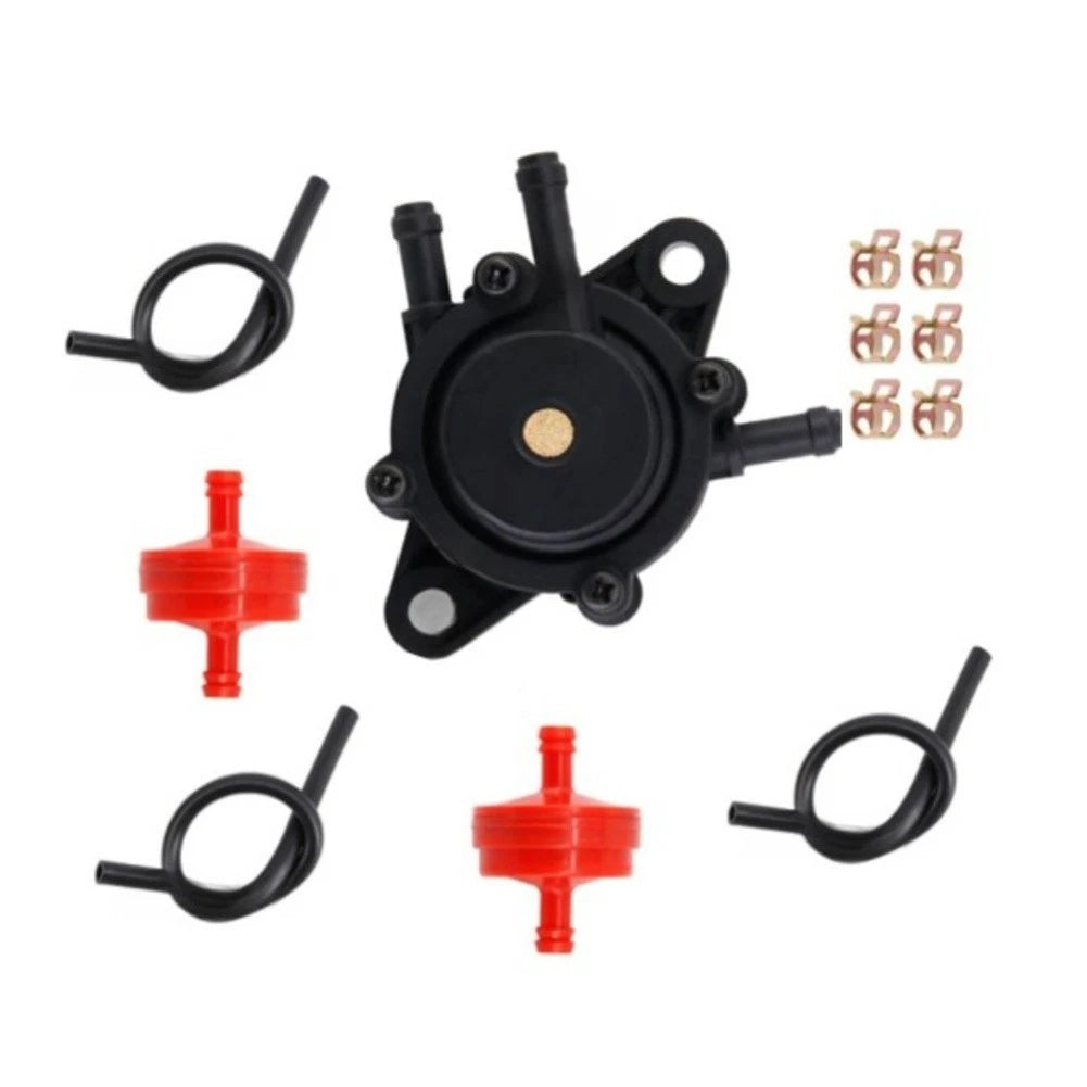 Fuel Pump Kit with Fuel Filter for 17 25 Lawn Mower Tractor