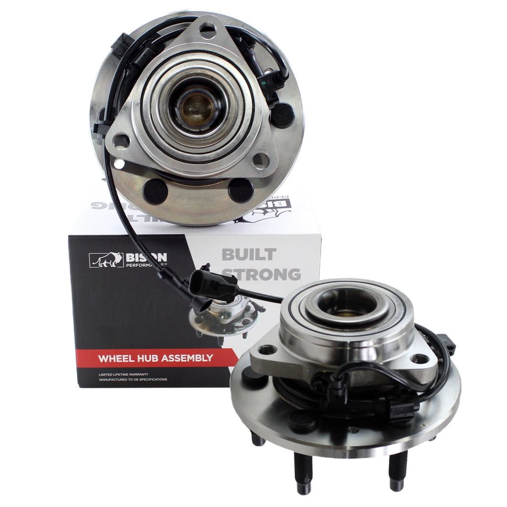 2X Front Wheel Bearing Hub Assembly for Chevrolet GMC RWD