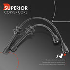 2X Spark Plug Wire Set for Kia Sephia, Spectra (1998-2004)