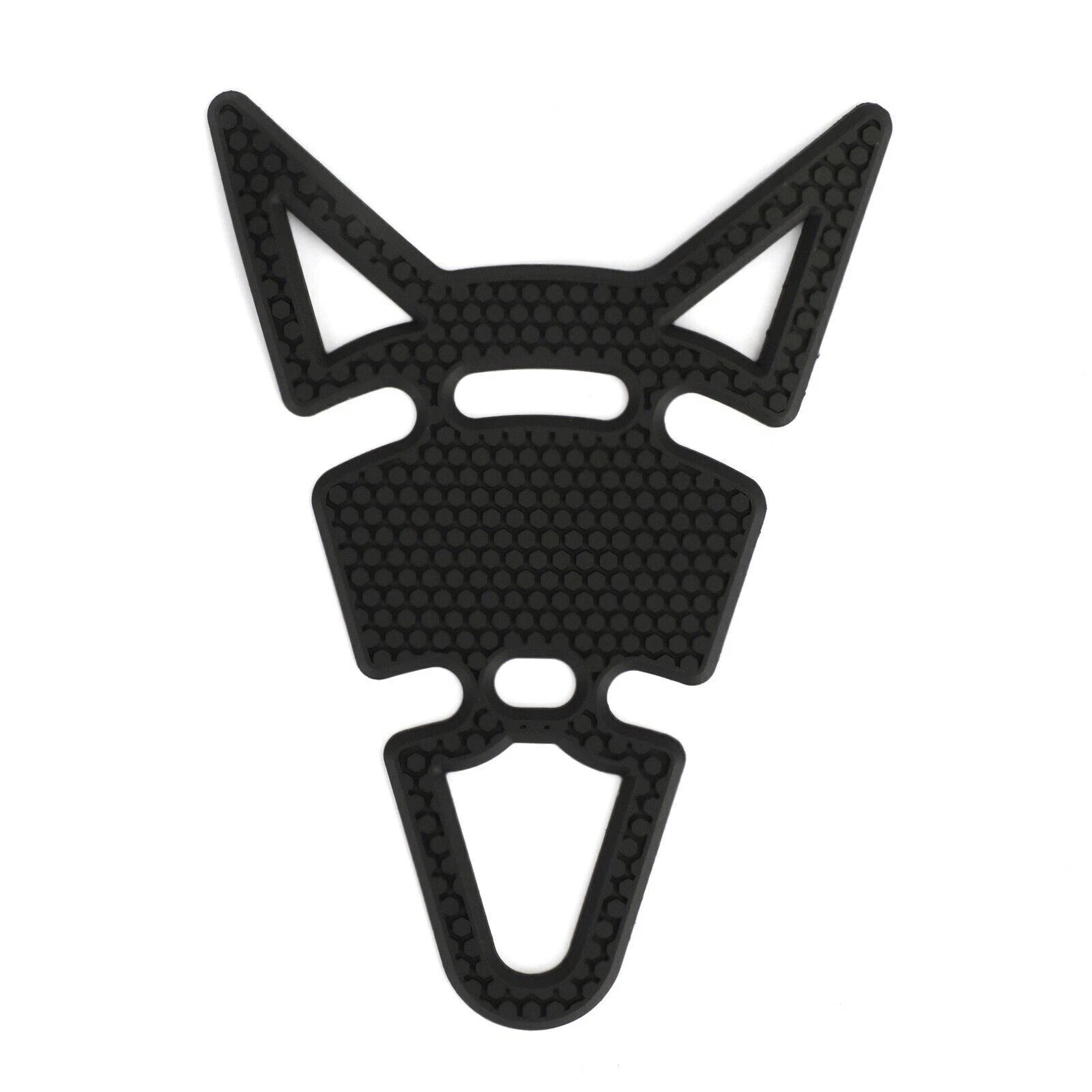 Black Rubber Petrol/Fuel Tank Pad for Motorcycle (T9)