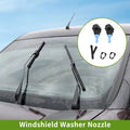 Set of 1 Windshield Washer Nozzle w/ Hose Connector for RAM (No.4805742AB/5113049AA)