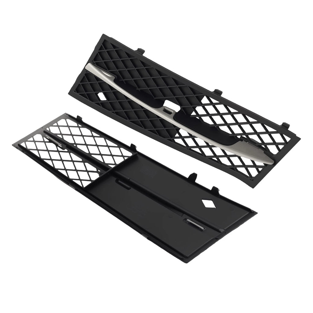 Pair Front Bumper Fog Lamp Grille Cover for BMW F10 F11 528i 535i 550i (2011–2013)