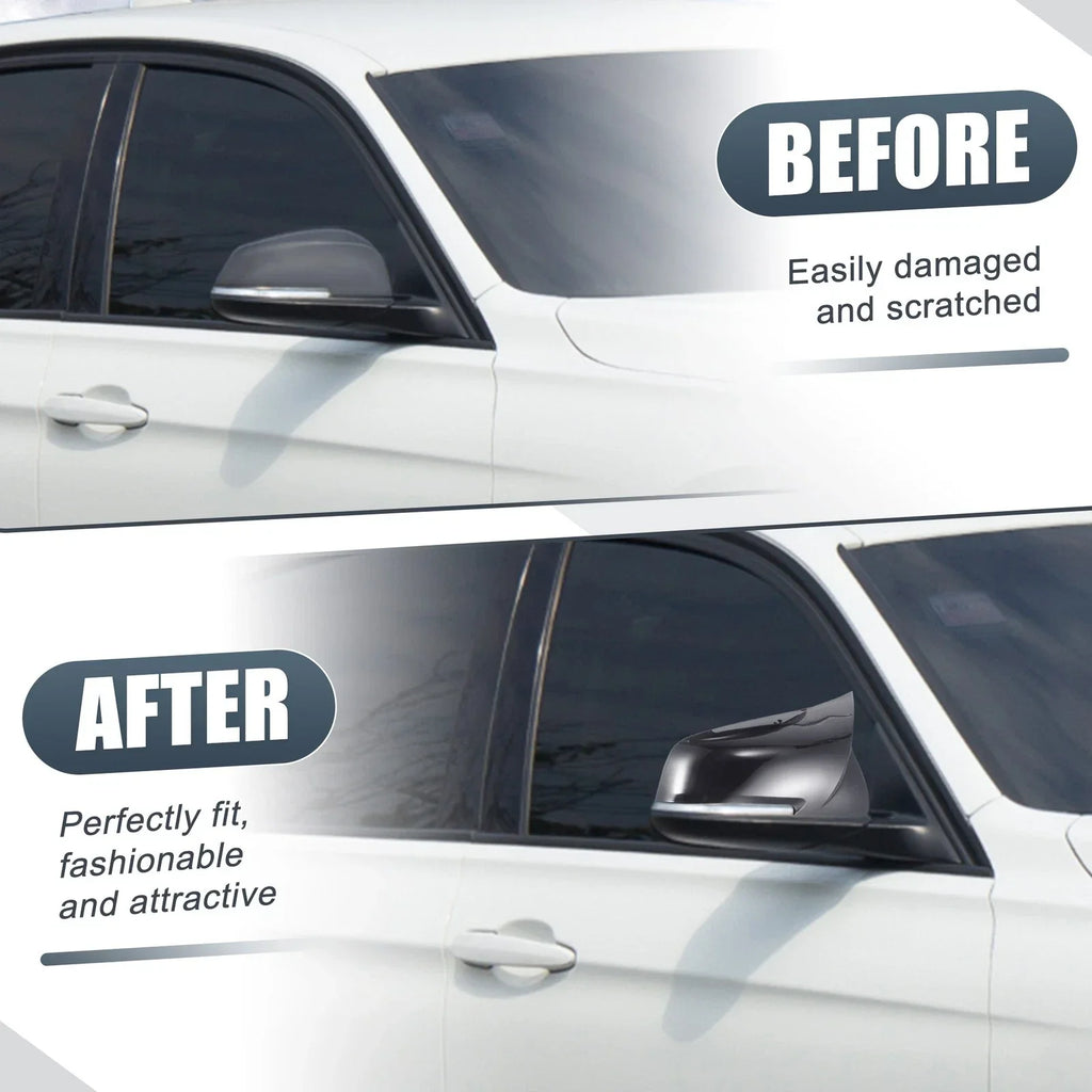 Rearview Mirror Cover Cap Gloss Black for BMW F20 F22 F23 F30 F31 F31