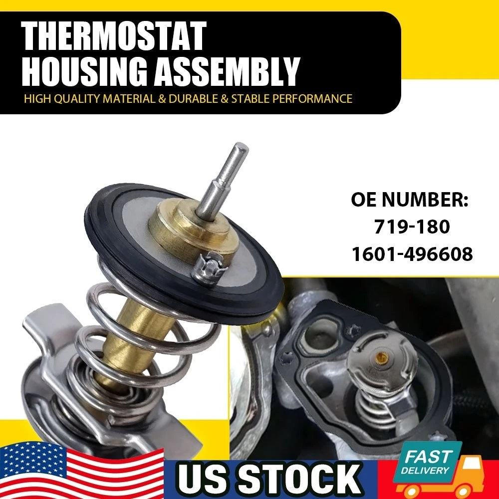 Coolant Thermostat for GMC Pontiac Saturn Buick Cadillac Chevrolet 3.6 H (2008–2019)