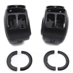 Switch Housing Cover Kit for Harley Touring (2014–2017) #71500185 Black