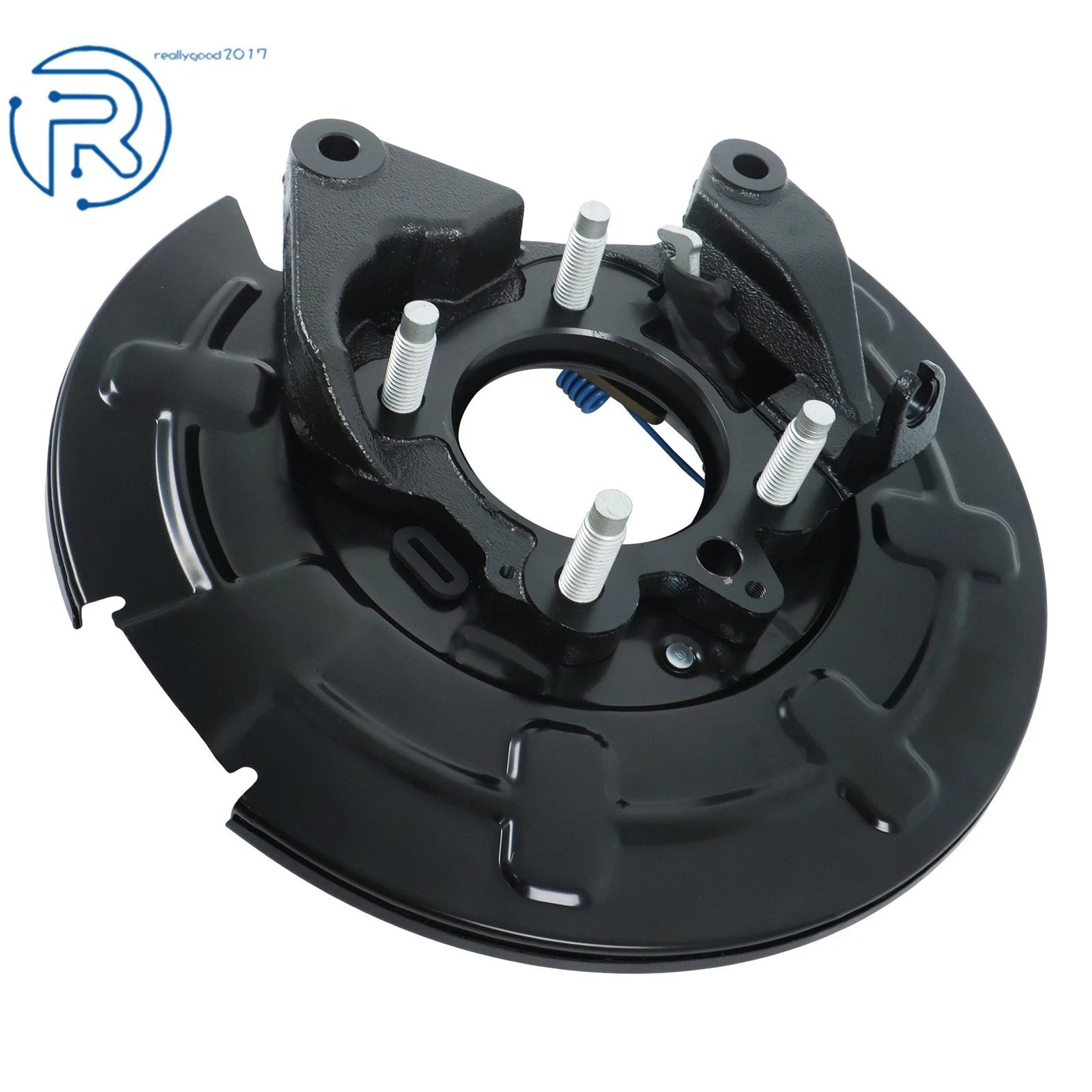Rear Left Black Brake Backing Plate Dust Shield for Ford F-150 (2012-2020)