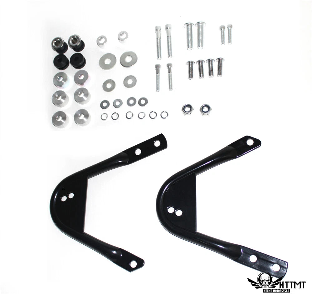 Sissy Bar Docking Black Backrest for Harley Touring Street Glide FLHX (1997–2008)