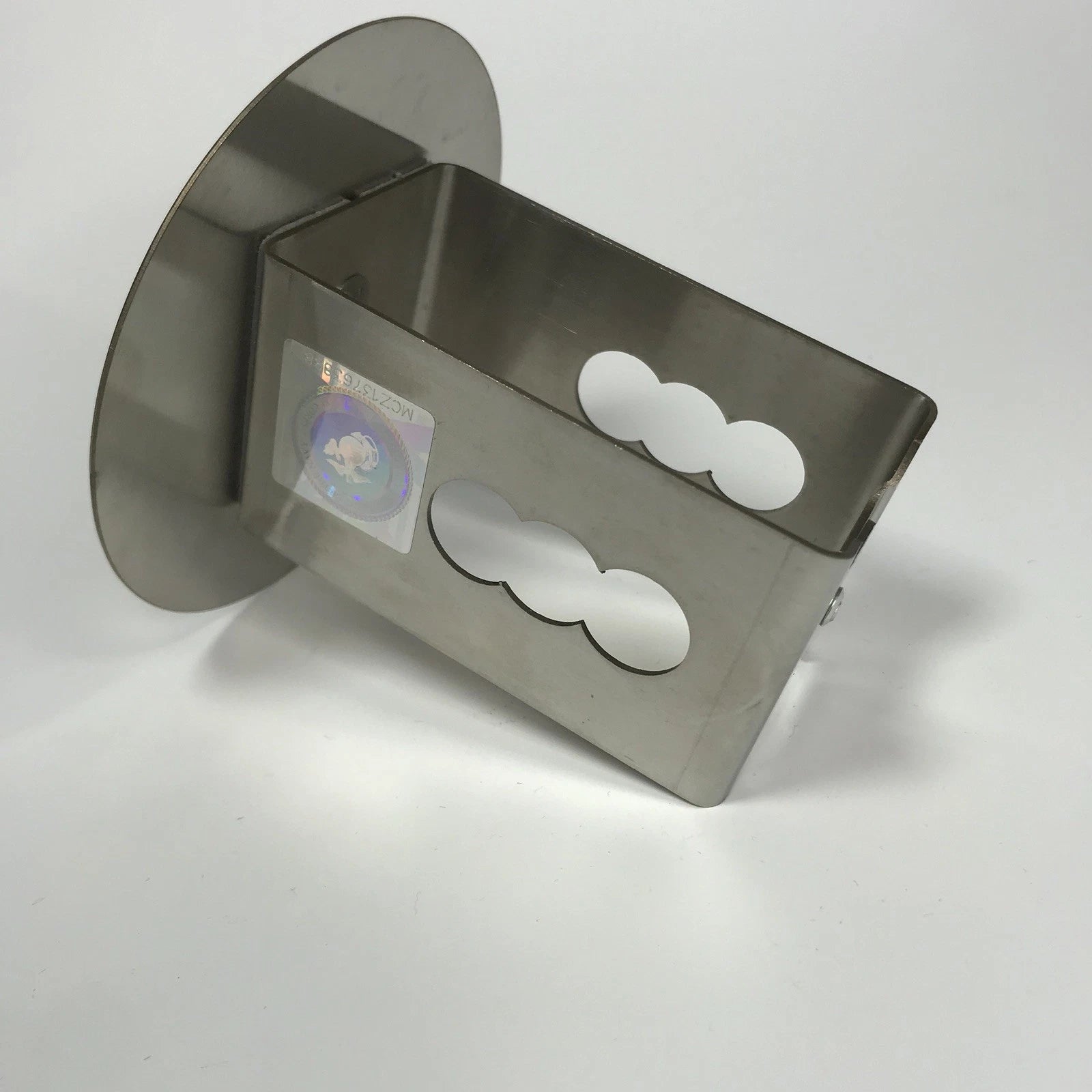 Tow Hitch Cover with USMC Marines Round Emblem Stainless Steel for 2" Trailer