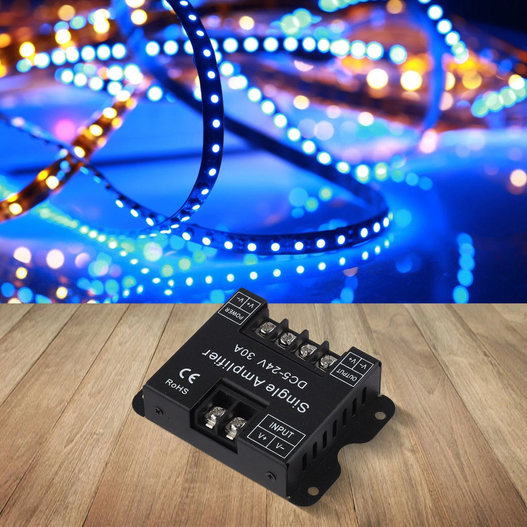 DC 5 24V LED Signal Booster 30A for Single Color Strip Lighting