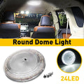 LED Ceiling Dome Light for RV Camper Trailer Marine (12V)
