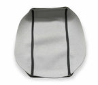 Center Console Lid Armrest Cover for Subaru Legacy (2015–2019) Gray Stitch