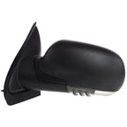 Set of 2 Heated Power Mirrors for Chevy Trailblazer (2002–2009) Black