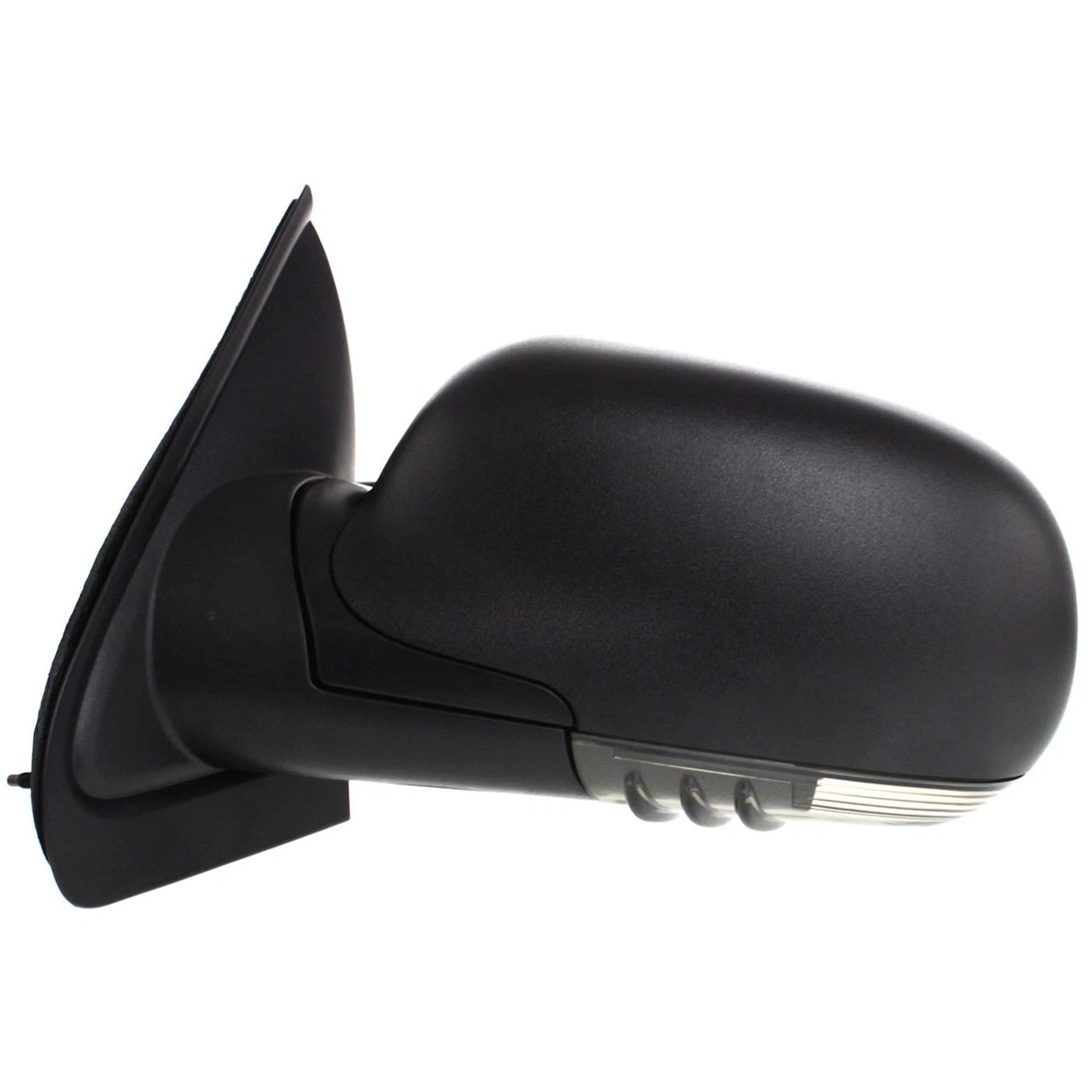Set of 2 Heated Power Mirrors for Chevy Trailblazer (2002–2009) Black