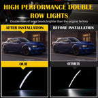 White LED Strip Side Marker Lights for Dodge Charger (2015-2022)