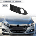 1 Pc Fog Light Grill for Dodge Journey (2011–2020) No. 68079851AB