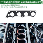 Engine Intake Manifold Gasket for Honda Accord (2007–2012) No. 17055R40A01