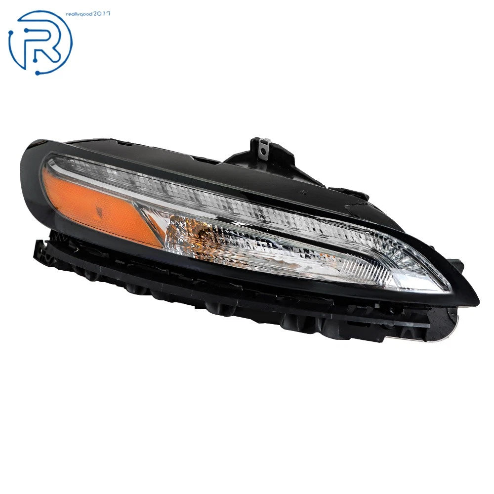 Headlight for Jeep Cherokee (2014-2018) Halogen with LED DRL, Right Side