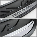 Chrome Trim Trunk Rear Bumper Protector Cover Plate for Trailblazer (2013–2017)