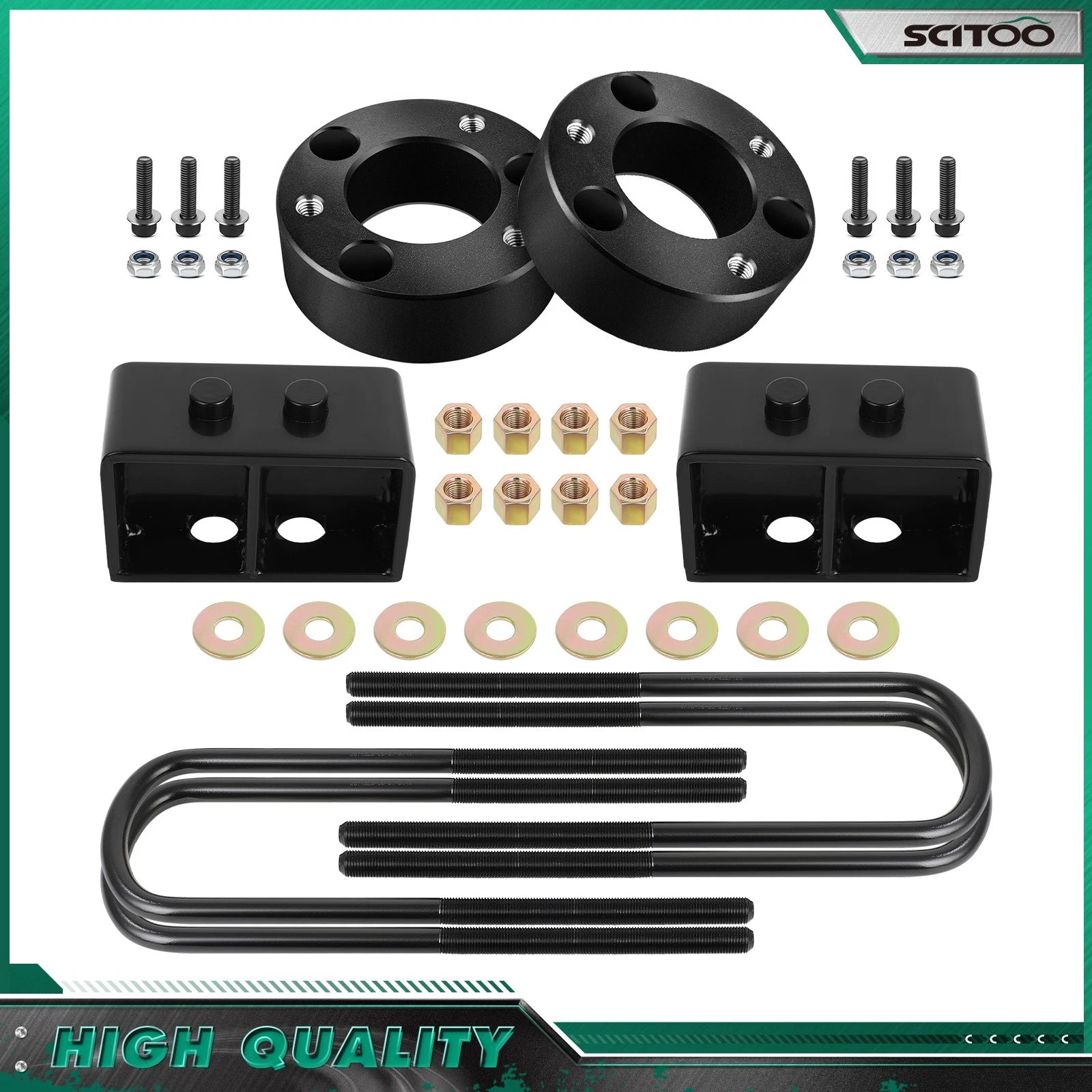 3" Front & Rear Leveling Lift Kit for Ford F-150 (2021–2024)