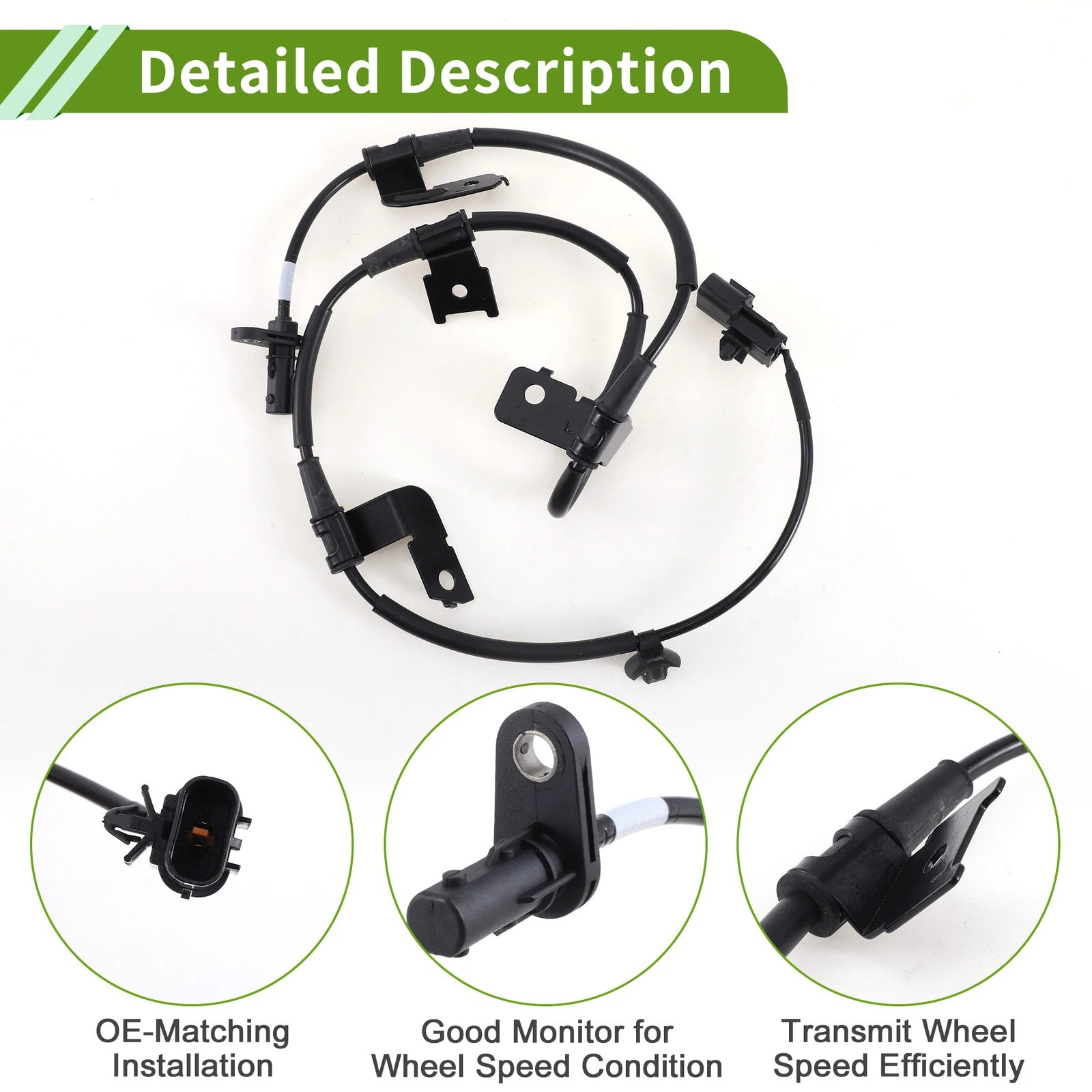 ABS Wheel Speed Sensor No. 59810B1130 for Hyundai Genesis G80 (2015–2020)