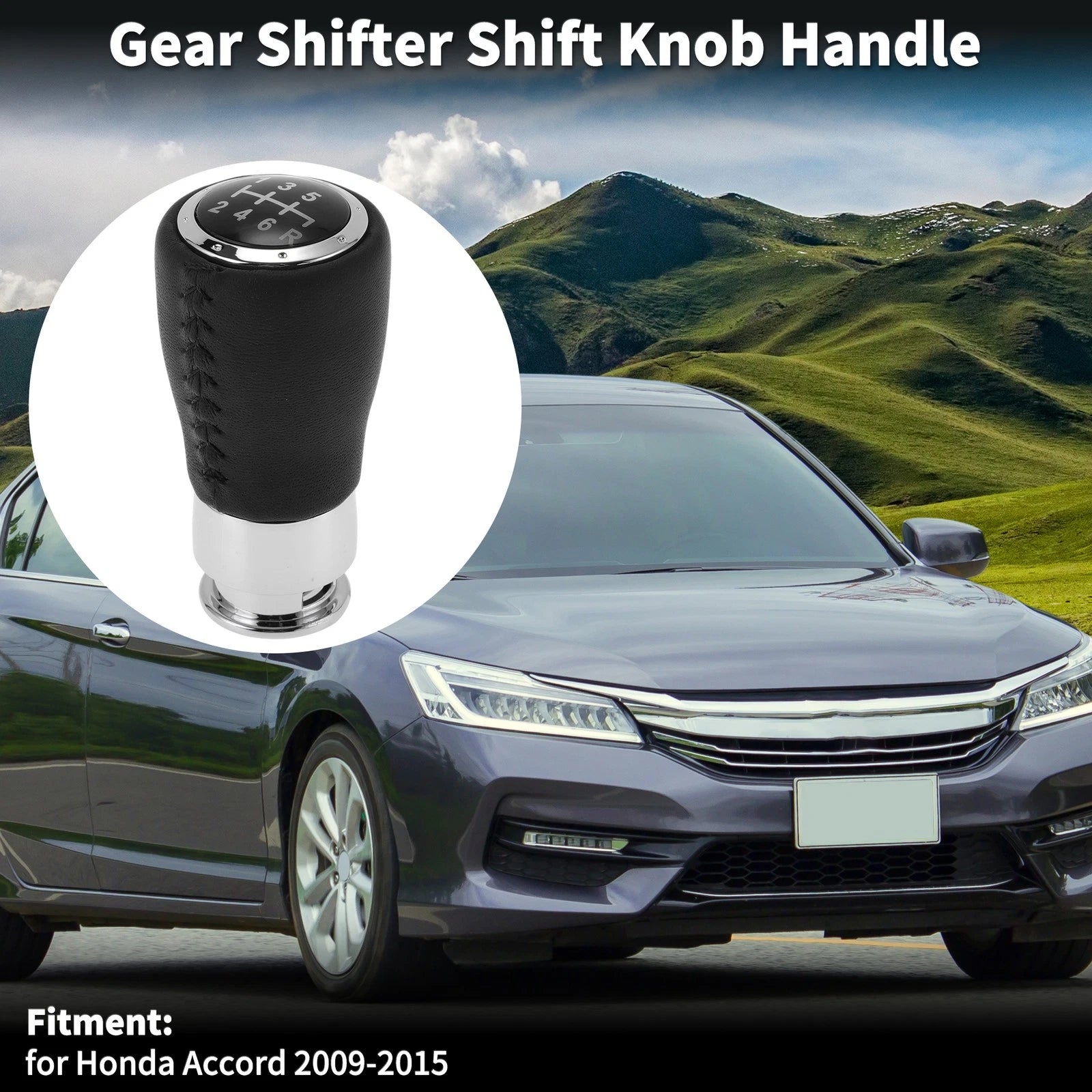Manual Transmission Gear Shift Knob Handle for Honda Accord (2009–2015)