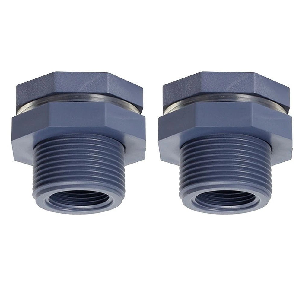 Bulkhead Fitting Adapter for Various Applications (1", 1.2", 1.5", 2")