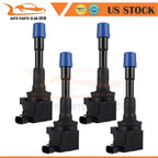 Set of 4 Rear Ignition Coils for Acura ILX (2013–2014) & Honda Civic (2012–2013)