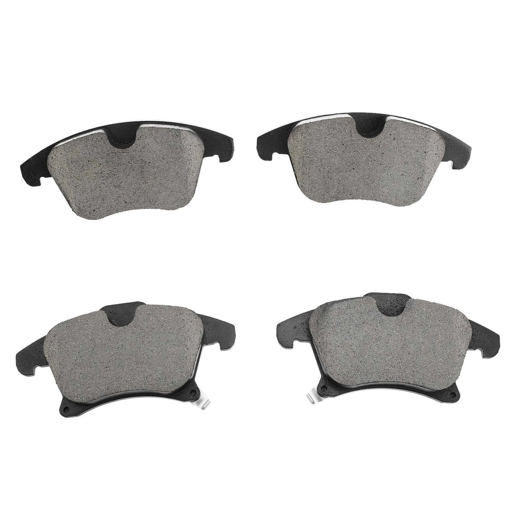 Set of 4 Front Side Ceramic Brake Pads for Ford Fusion Lincoln MKZ (2013–2020)
