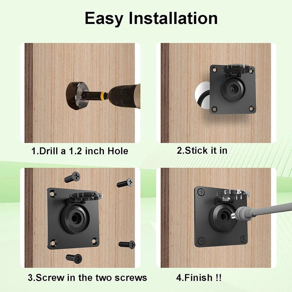IP67 Waterproof Aluminum Wall Socket for Starlink Mini DC5521 (2023)