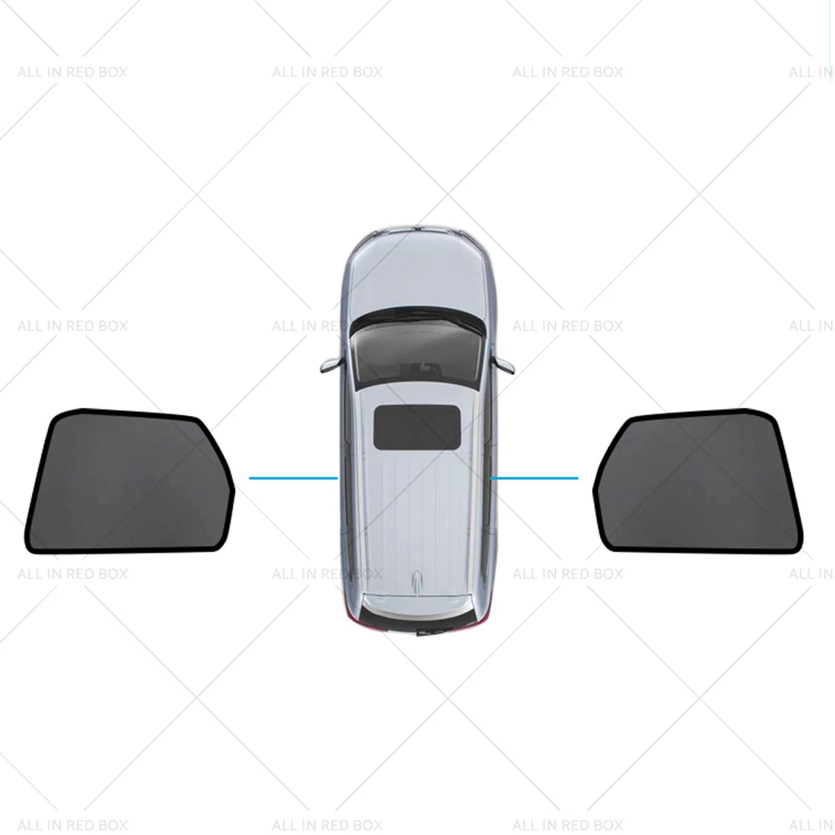 Magnetic Mesh Sun Blind Shades for Volvo XC60 (2017–2024)
