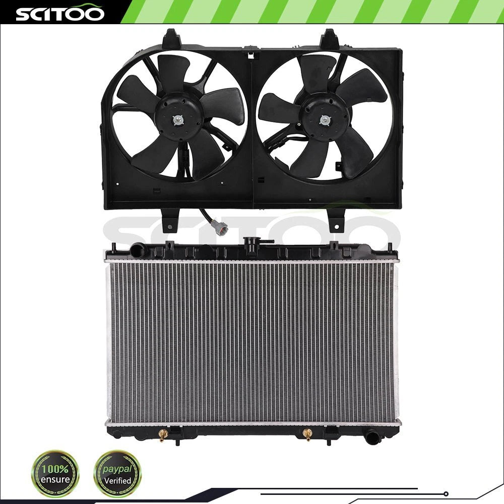 Radiator and Cooling Fan Kit for Infiniti I35 (2002–2004), Nissan Maxima (2002–2003)