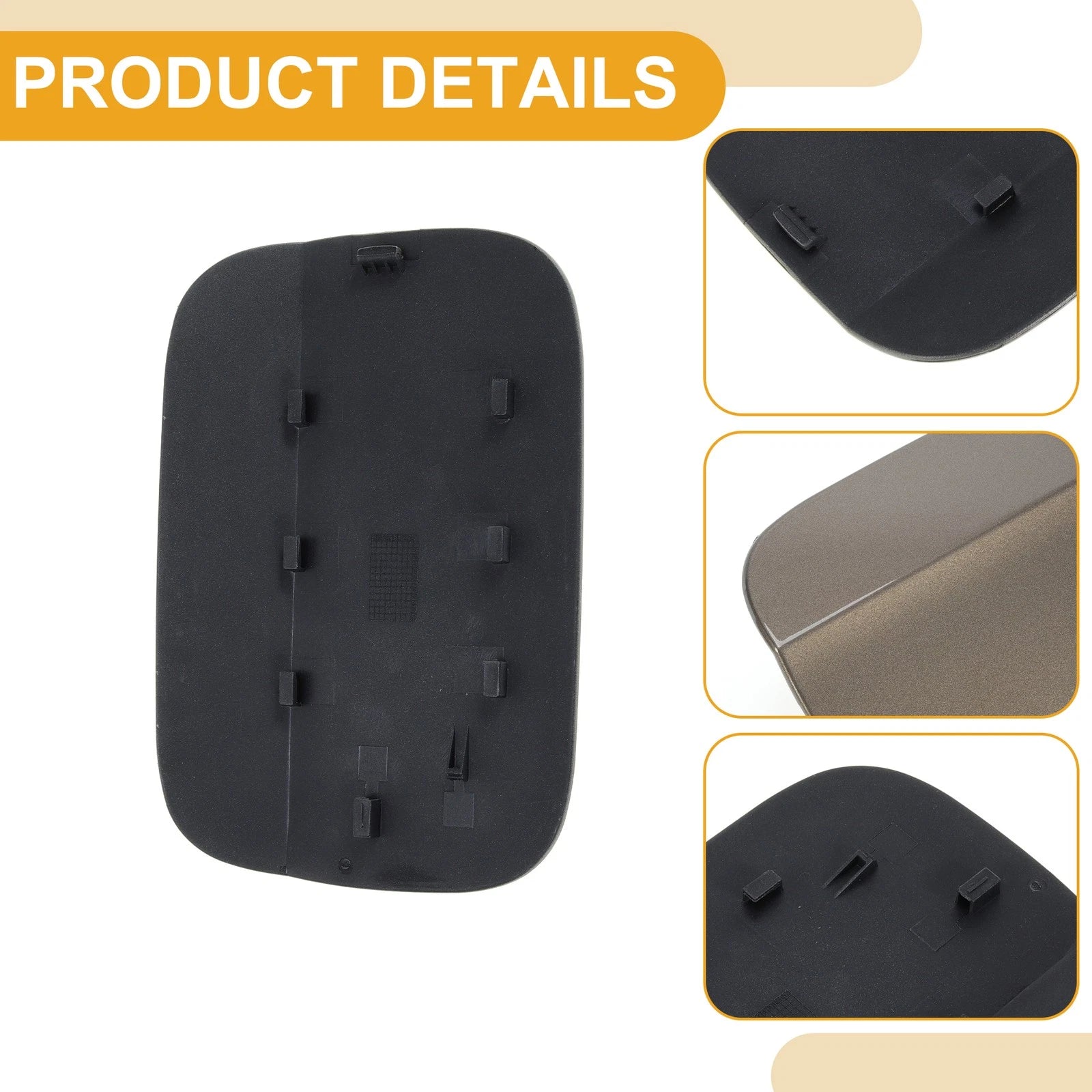 Fuel Tank Door Cap for Volkswagen Passat (2011–2018) - Gold Tone