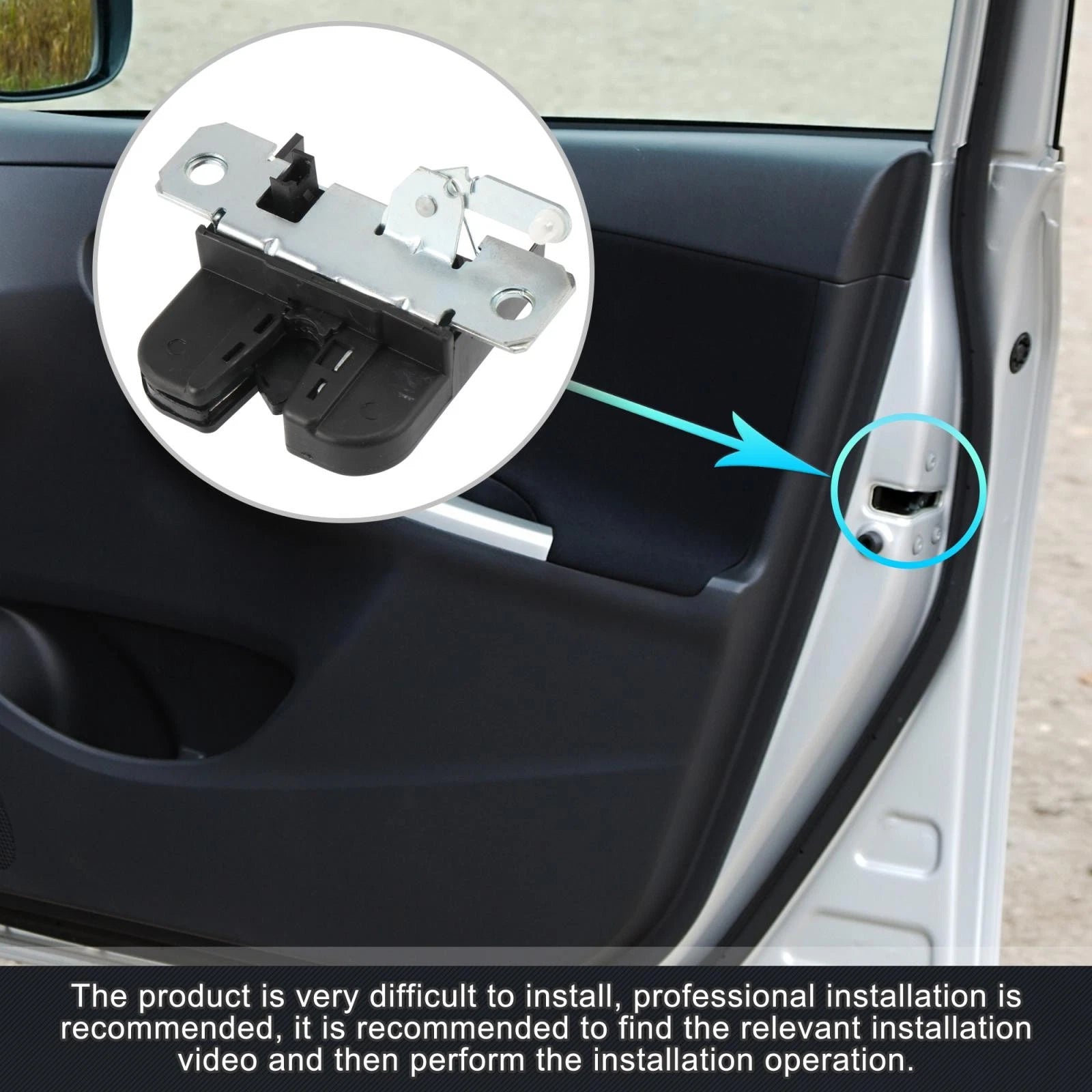 Door Lock Actuator Motor 6Q6827505E for Volkswagen Polo 9N 9N3 (2002–2010)