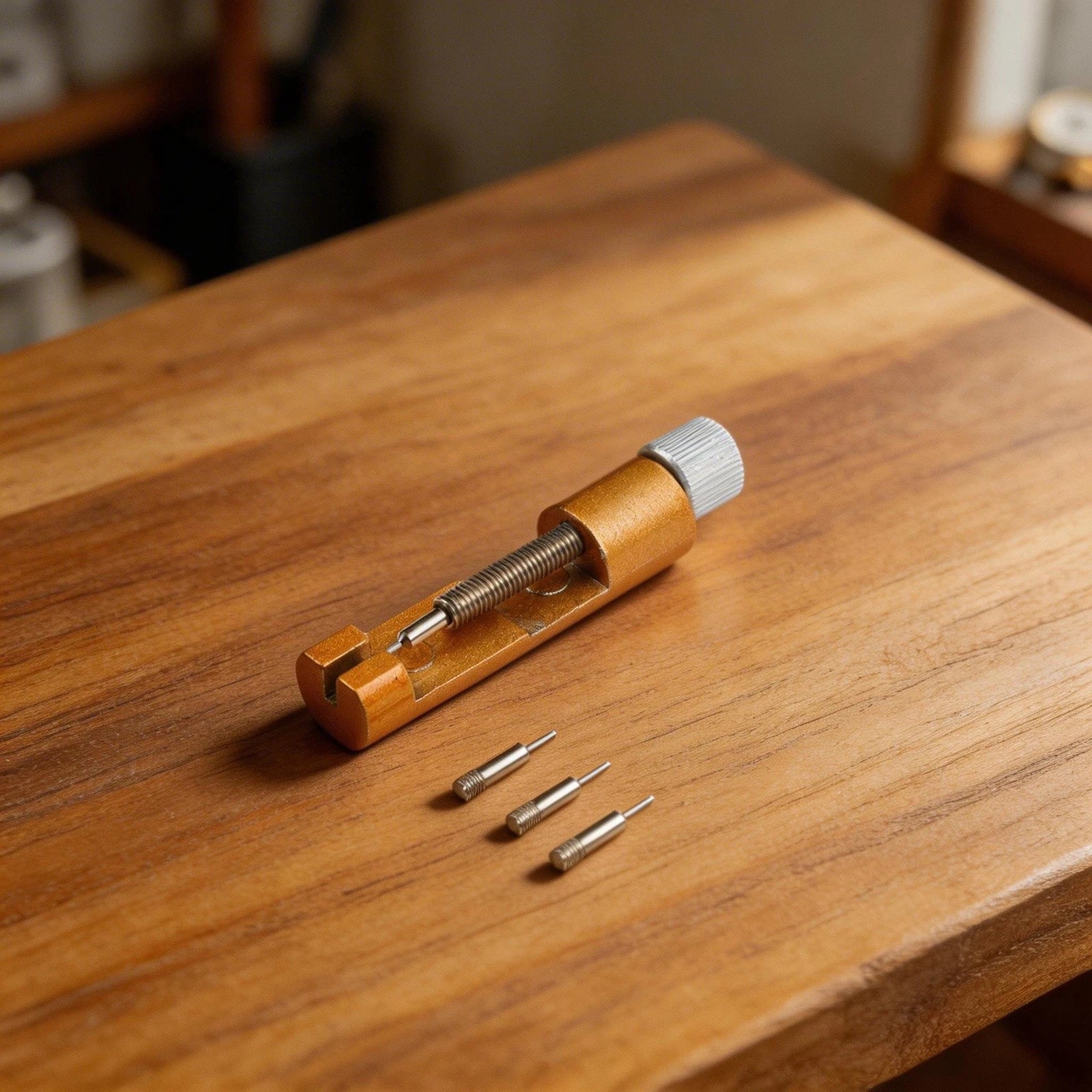 Watch Repair Tool for Link Pin Removal and Band Adjustment