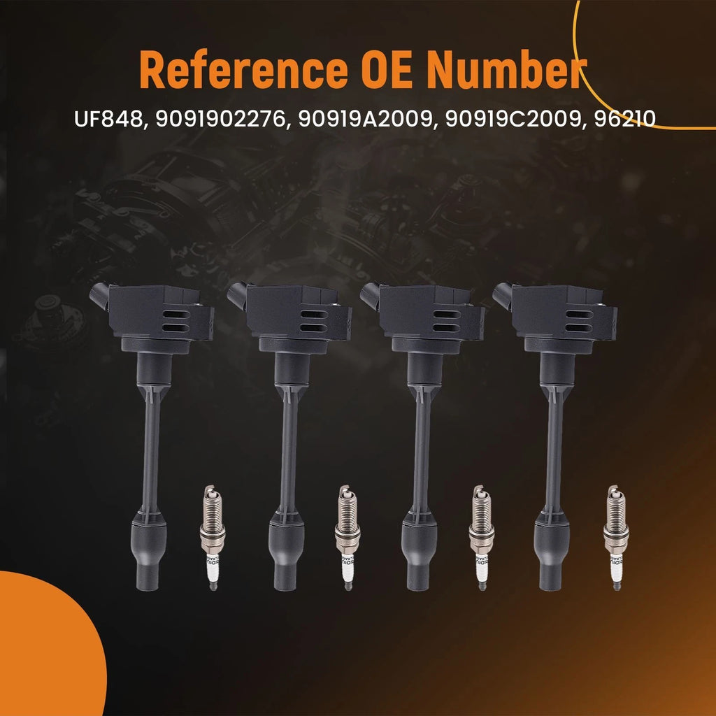 Ignition Coils and Spark Plugs for Toyota Camry RAV4 2.5L (2018–2020)
