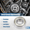 Set of 5 6202ZZ Deep Groove Ball Bearings 15x35x11mm Sealed Chrome Steel